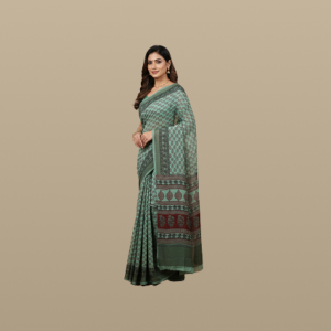 Rama Green Saree